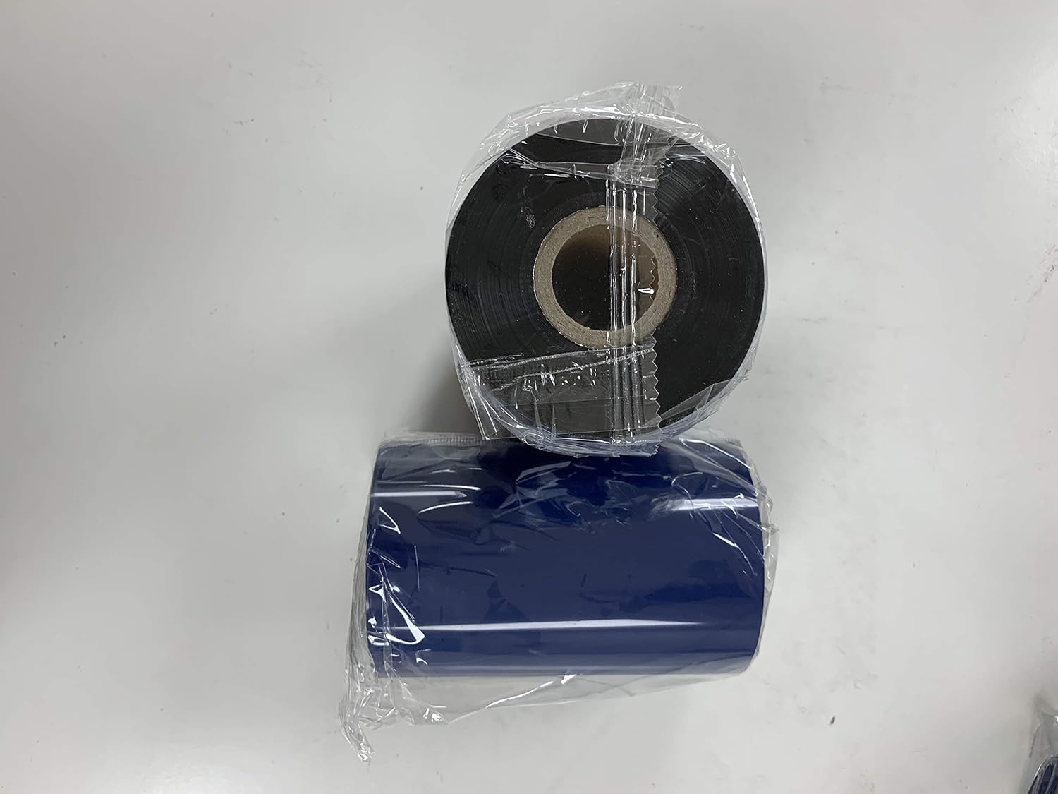 Black Standard Resin-Enhanced Wax Thermal Transfer Printer Ribbon 9-Rolls D886