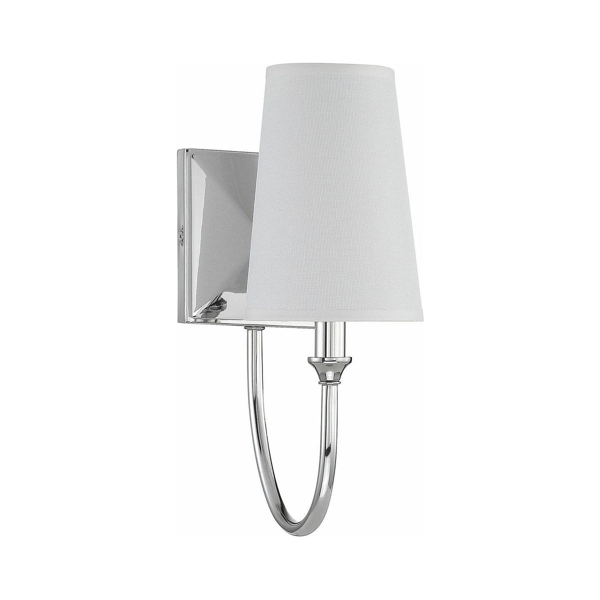 Polished Nickel 1 Light Sconce Z851