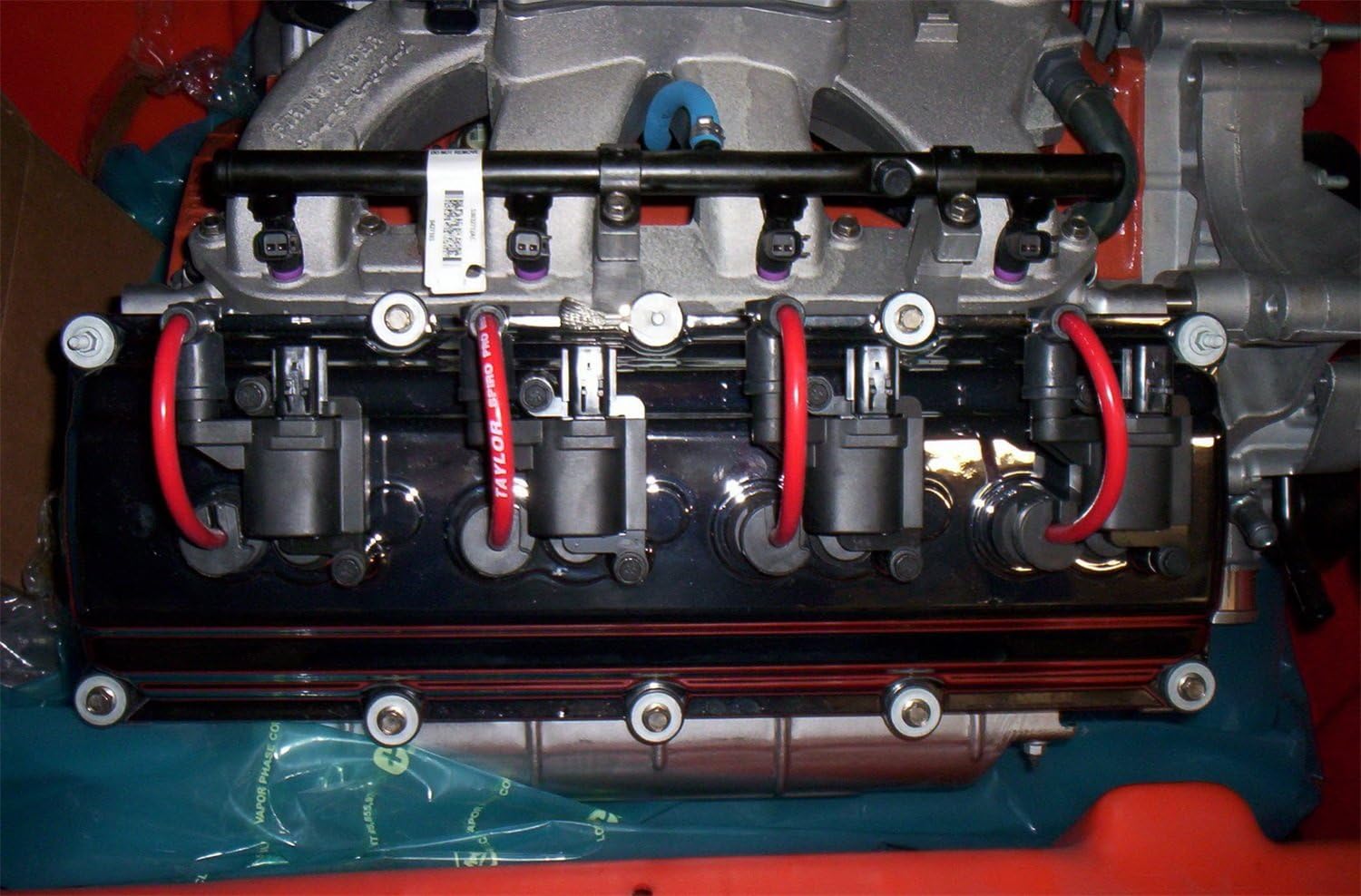 Red Spark Plug Wire Set C371