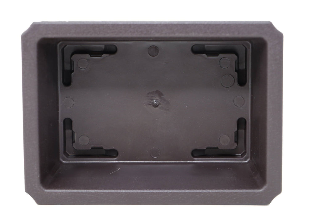 Rectangle Deep Brown Plastic Bonsai Training Pot X62487
