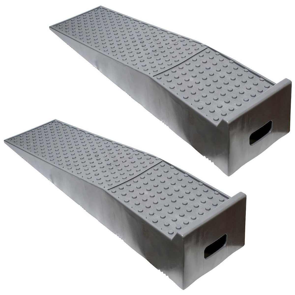 Vehicle Service Ramp Set 6.6 inch Lift 5 Ton Truck Ramps, 2 Pack S118946