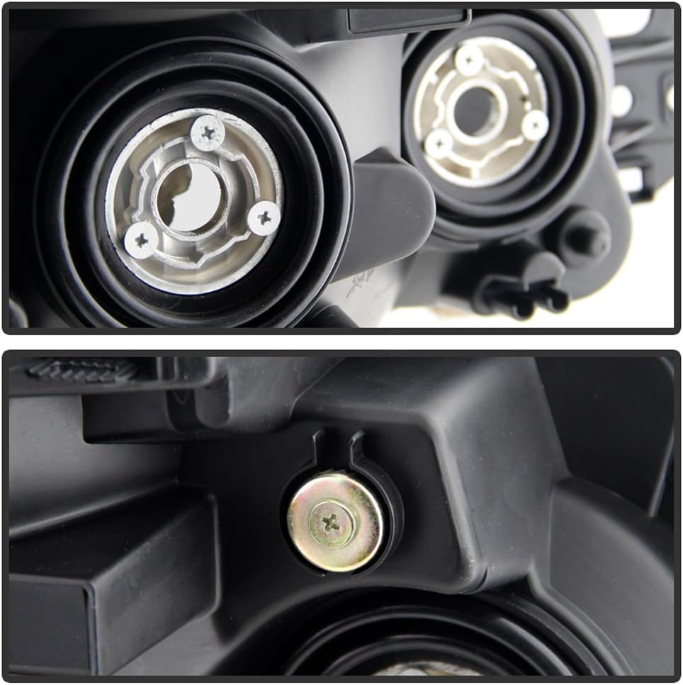 Black Smoked Headlights Set F518518