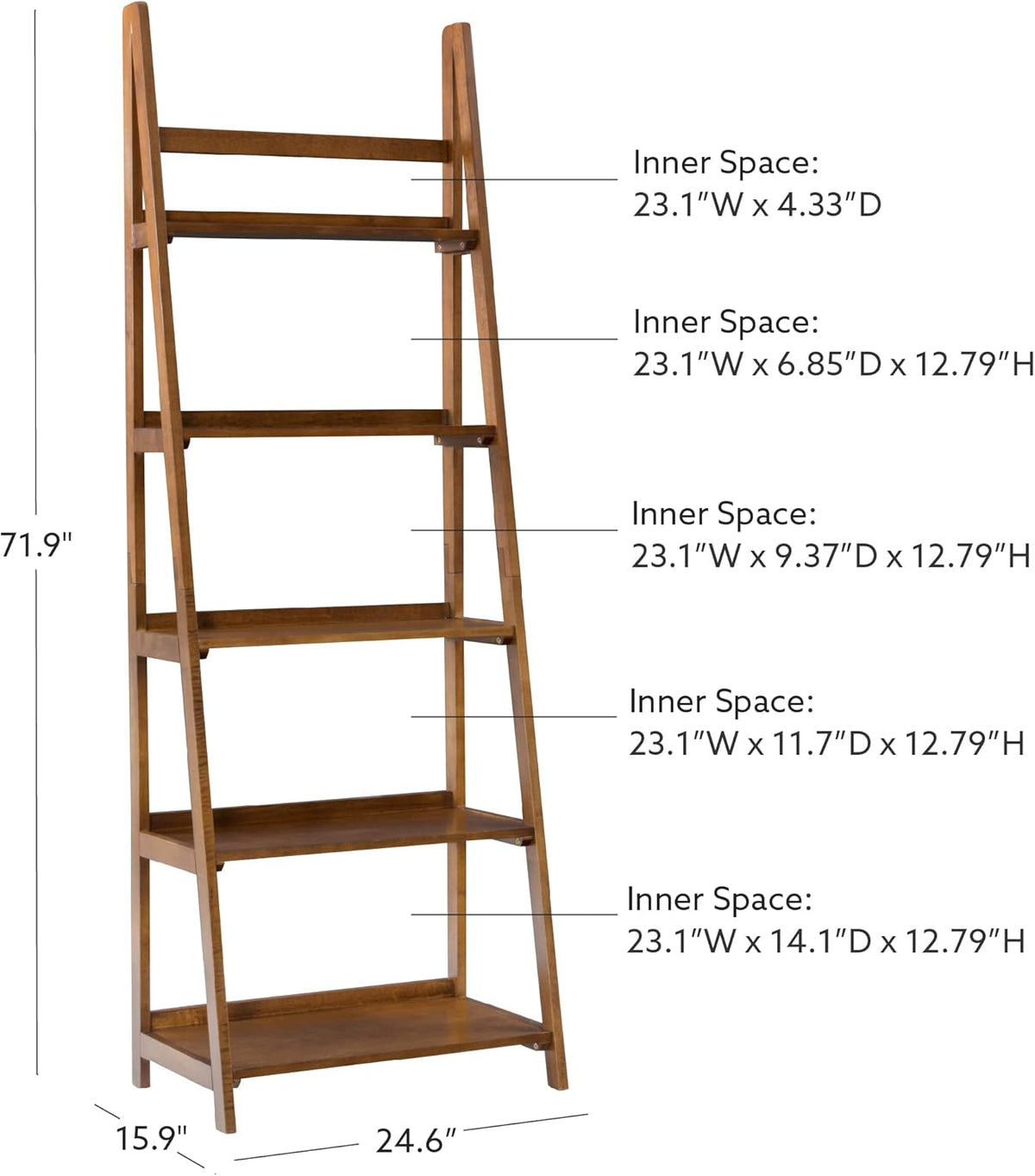 Walnut Bookcase Y34690