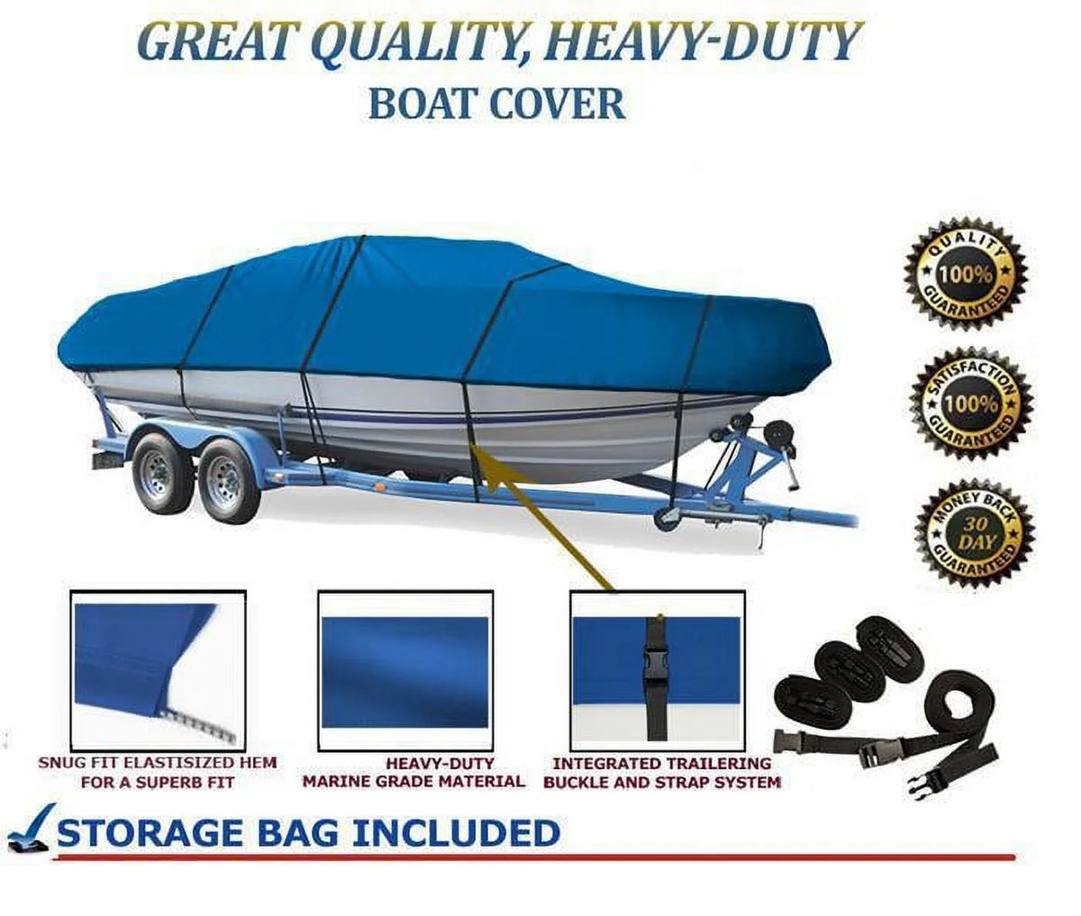 Blue Boat Cover T8004