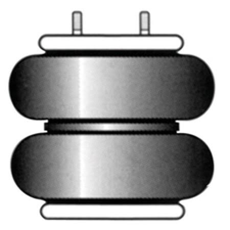 White Rear Air Helper Spring L13960