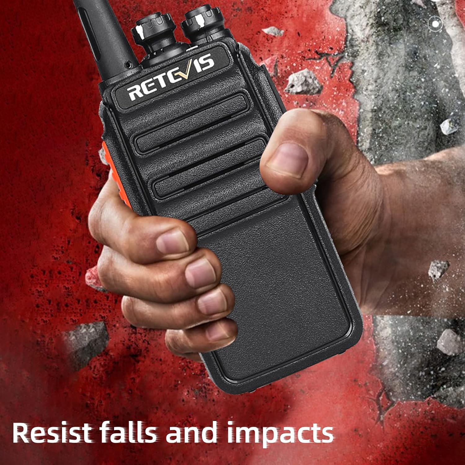 6 Pack Walkie Talkies with Multi Gang Charger S492