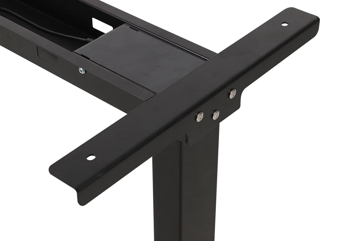 Black Electric Standing Desk Converter with 46 in. Top K7812