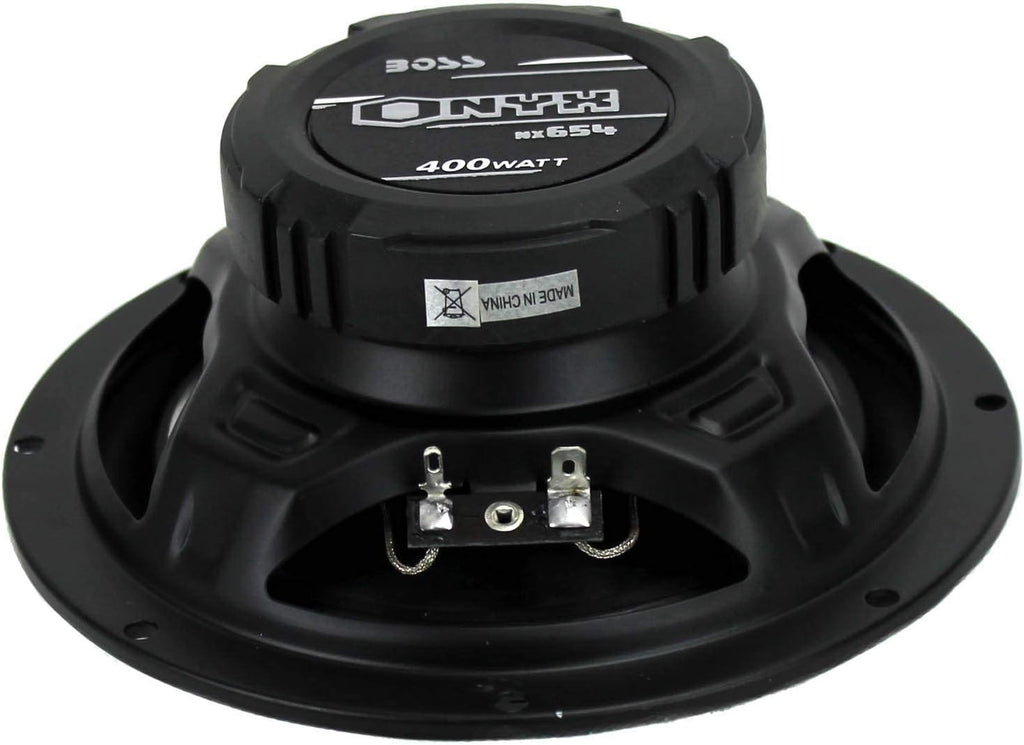 Onyx 6.5 Inch 400 Watt 4-Way Car Audio Coaxial Speakers, 2 Pairs M319217