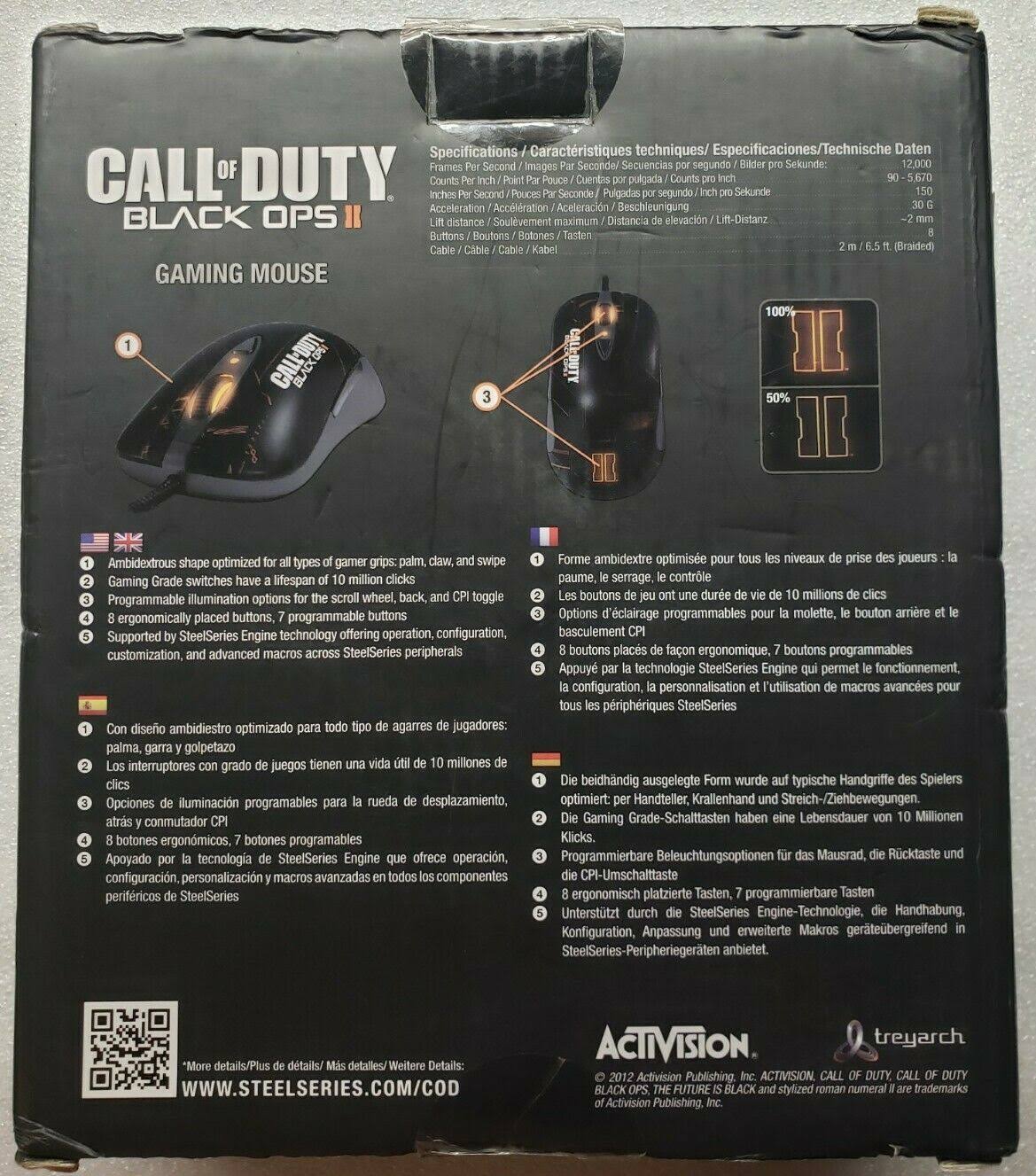 Call of Duty Black Ops II Gaming Mouse R6535