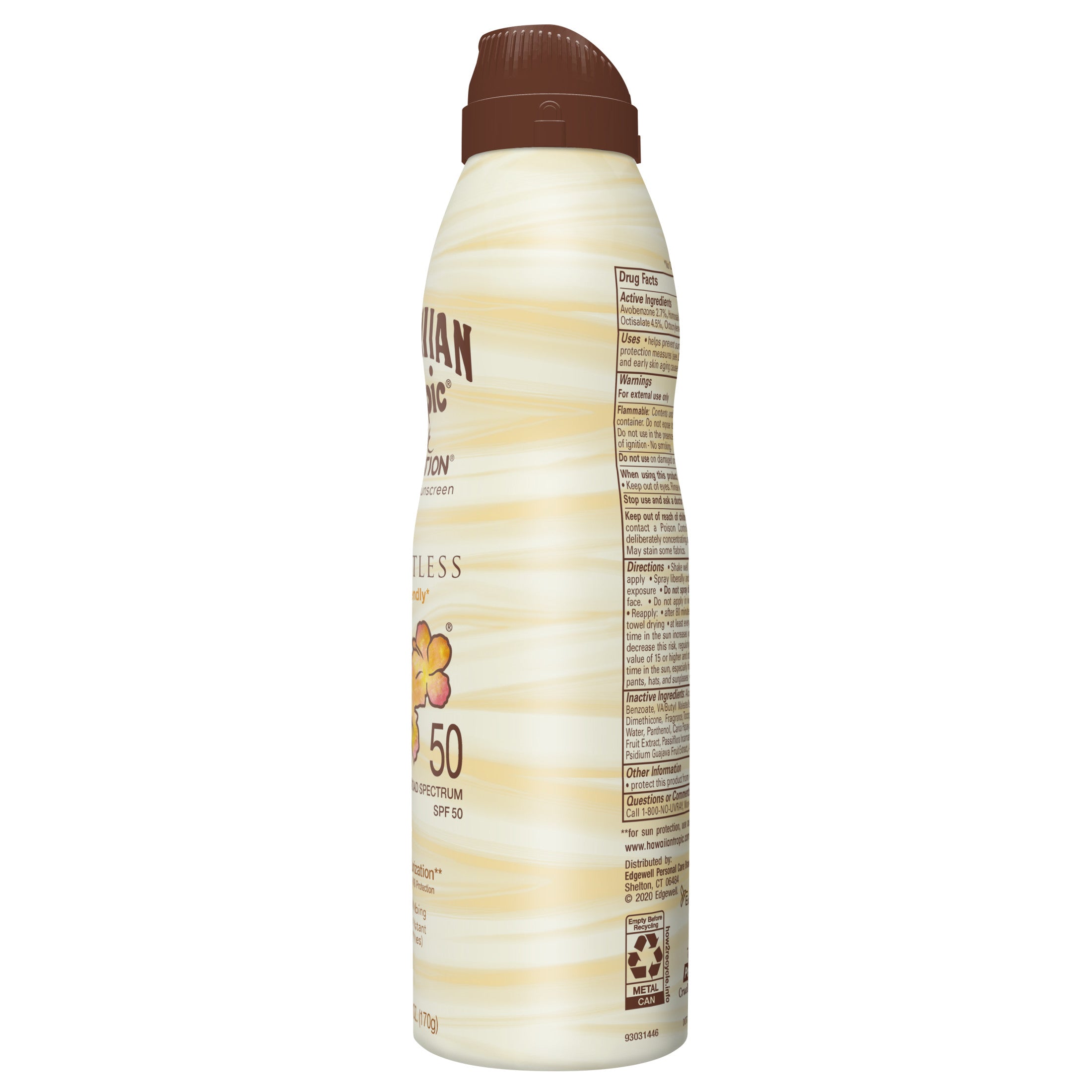Clear Spray Sunscreen SPF 50, 6oz C524