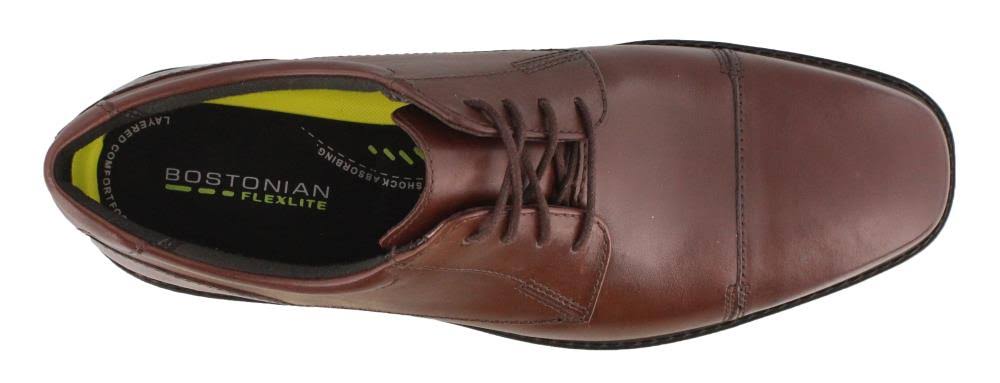 Brown Cap Toe Shoes L4157