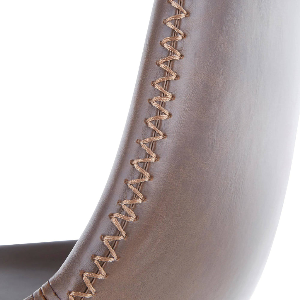 Adjustable Barstool in Brown (Set of 2) U278