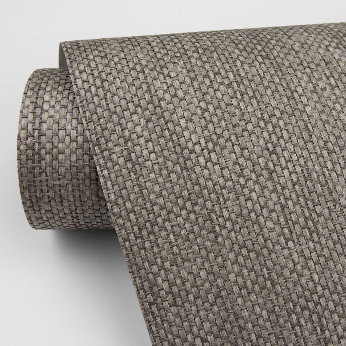 Taupe Paper Weave Wallpaper J73530
