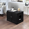 Black Kitty Litter Loo Bench Z2155