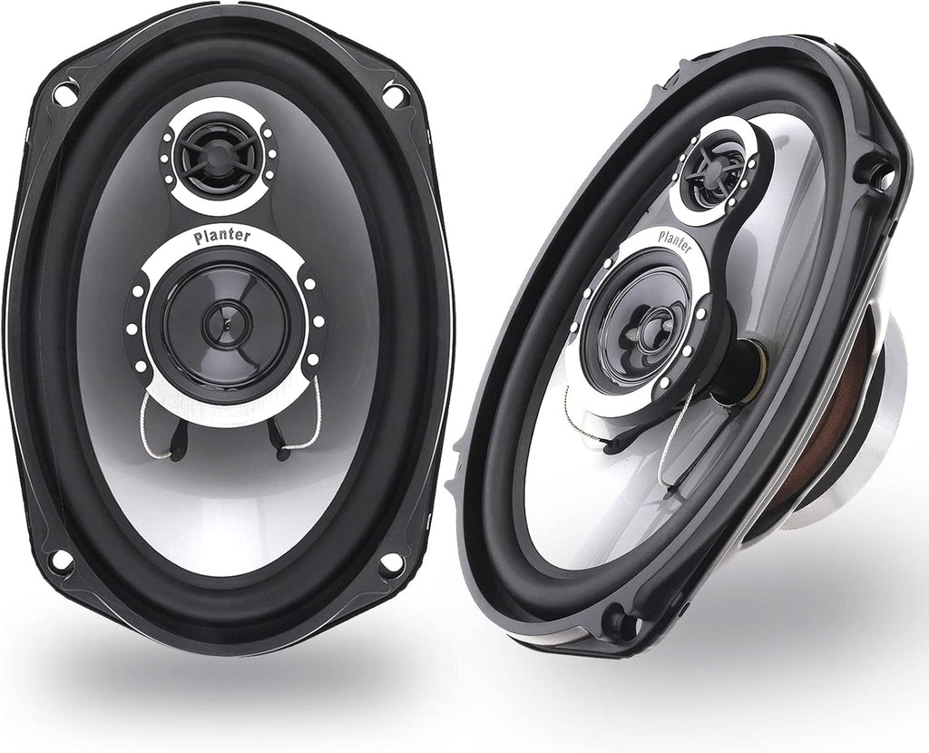 6''x 9'' 3-Way Coaxial Speakers (2 Pack) V163