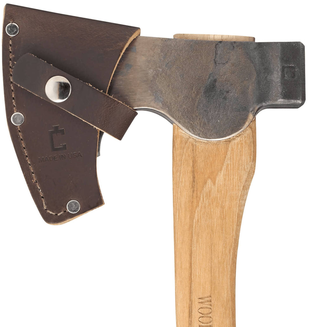 1.7# Wood-Craft Camp Carver Axe, 16x22 Curved Handle Axe M20528