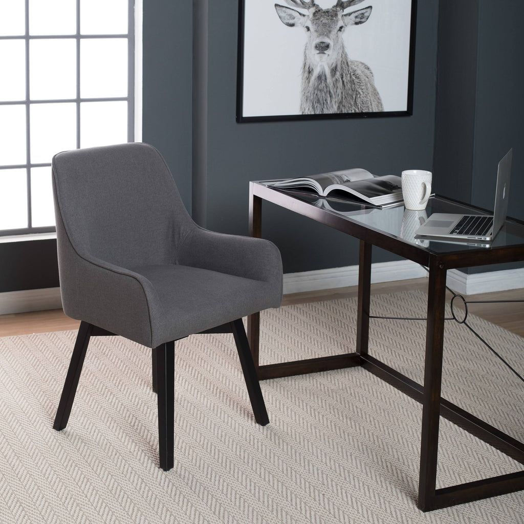 Pewter Swivel Chair M8906