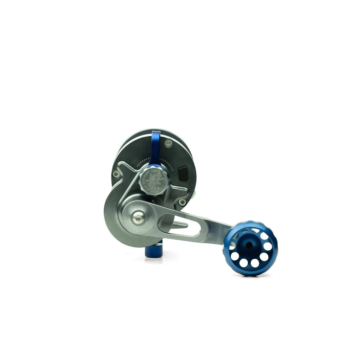 Large Game Baitcast Reel Smoke Blue M44112