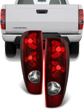 Red Tail Lights Replacement Pair Pack of 2 D141717