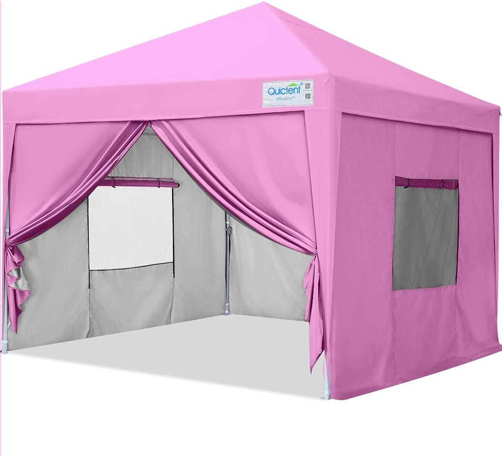 10x10 Pop up Canopy Tent with Sidewalls Waterproof B202076