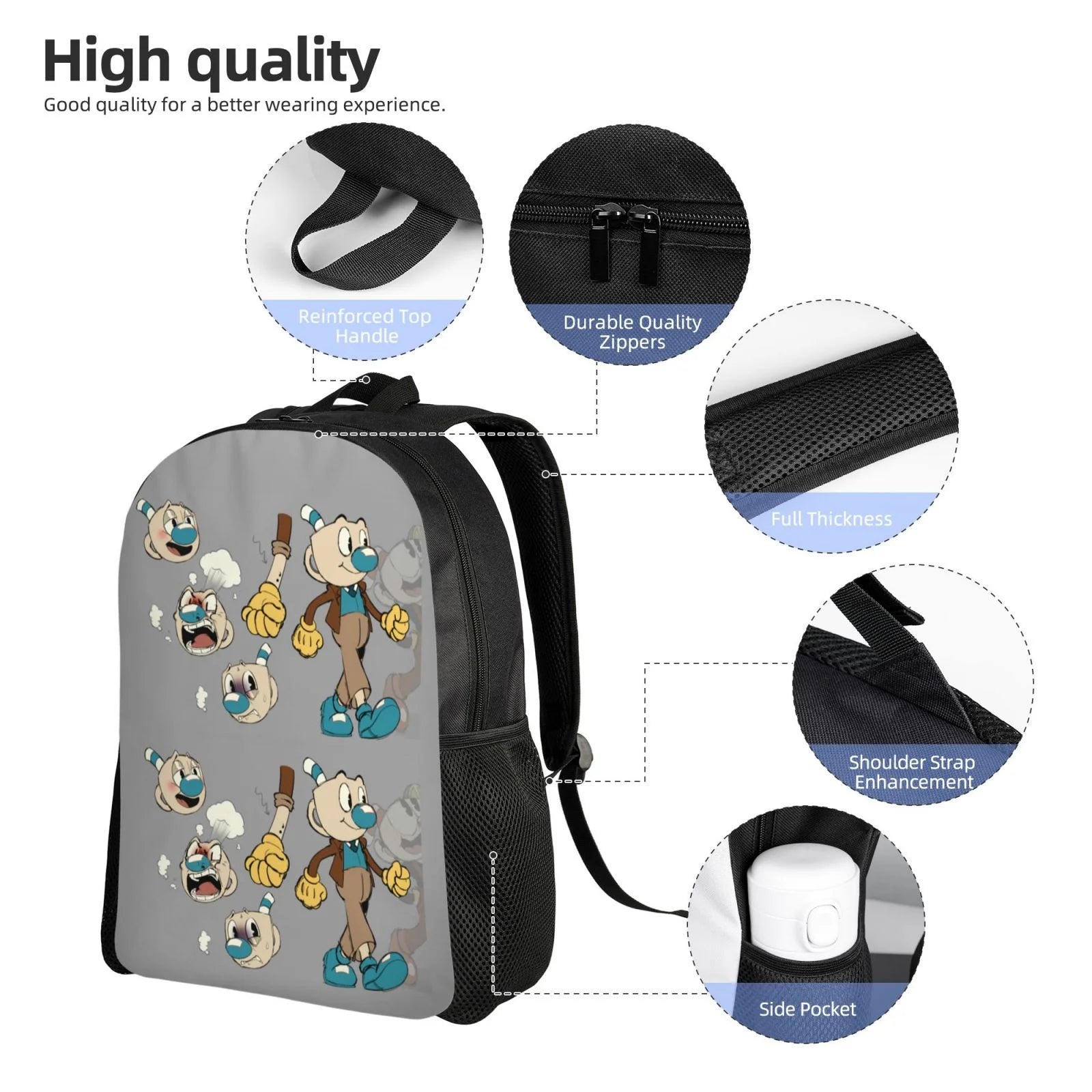 Lightweight Unisex Backpack D85438