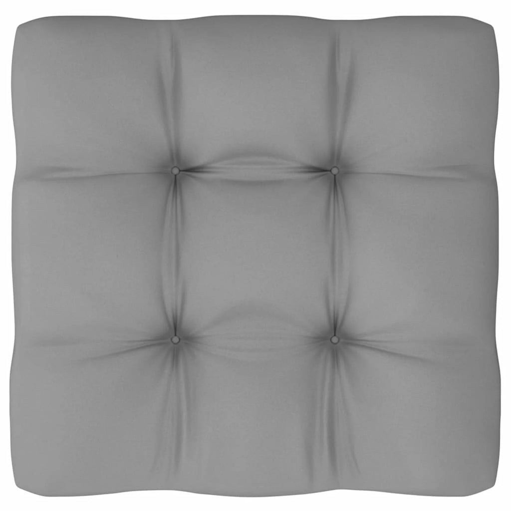 9 Piece Garden Set with Cushions Solid Pinewood Q77928
