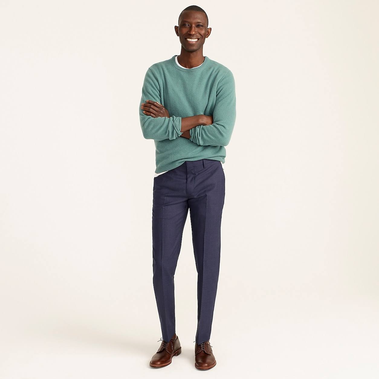 Slim-Fit Suit Pant in Italian Wool Z420