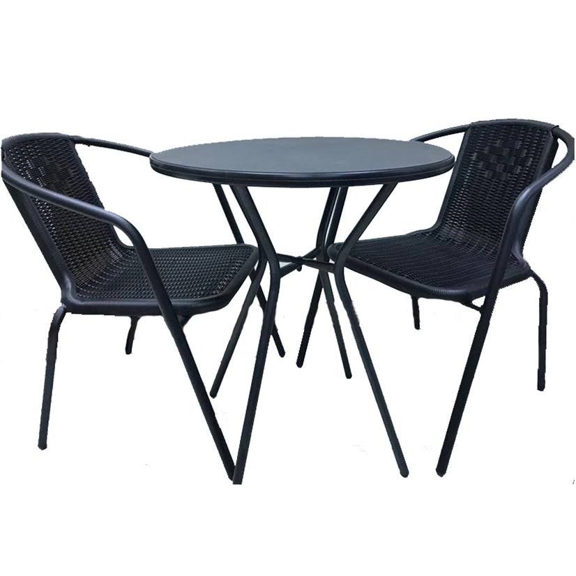 Black Bistro Set Y354421