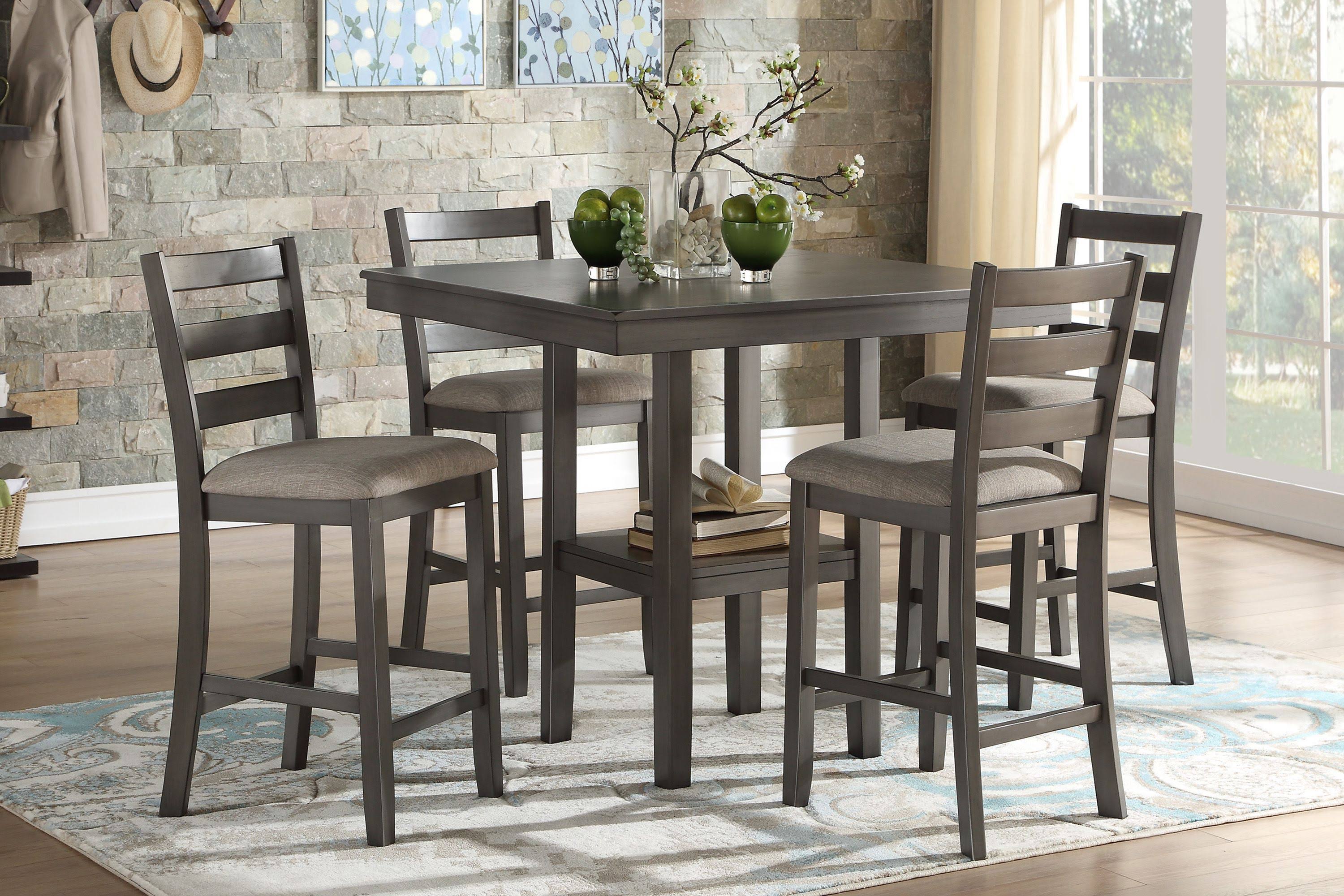 5 Piece Counter Height Set L504