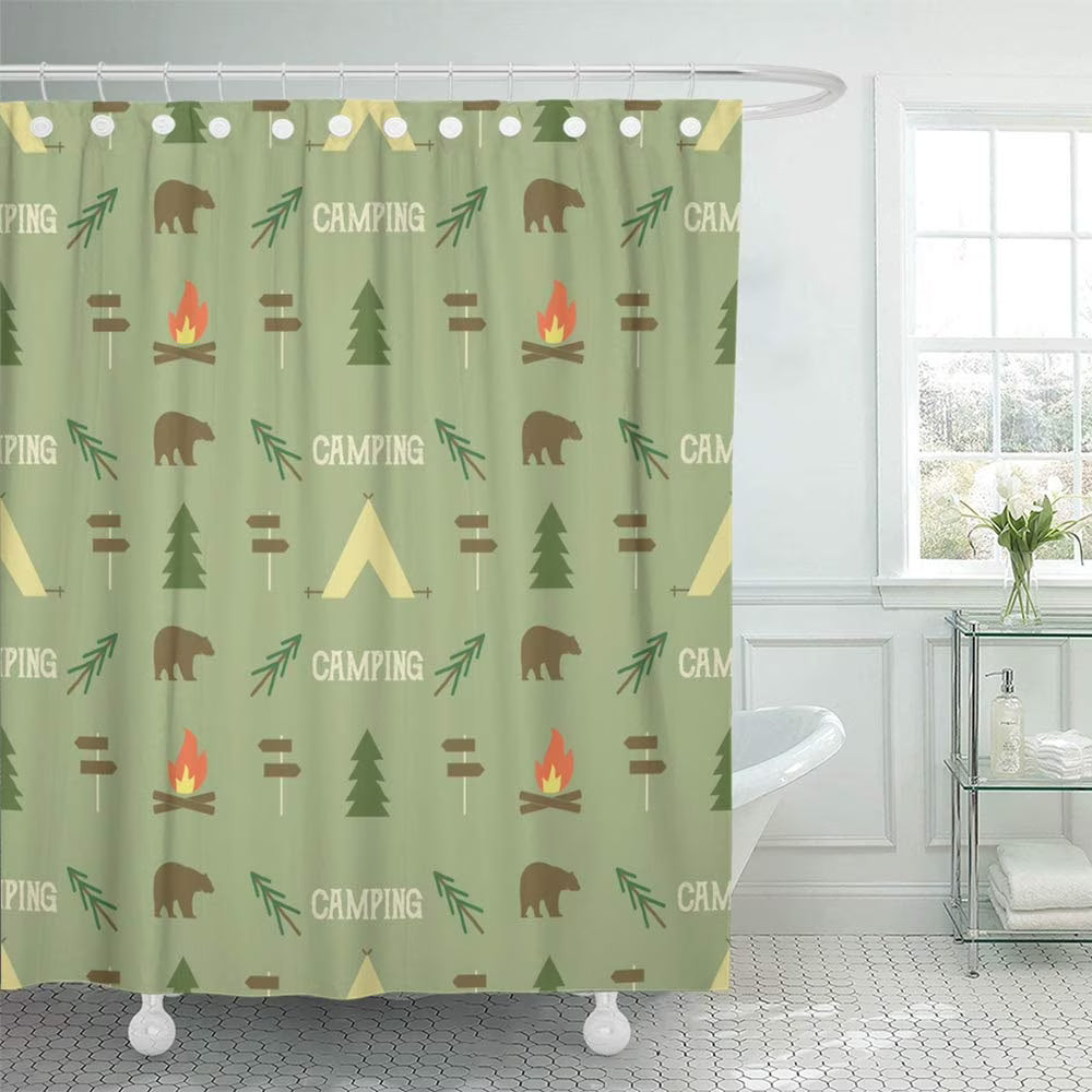 66x72 inch Shower Curtain Q753