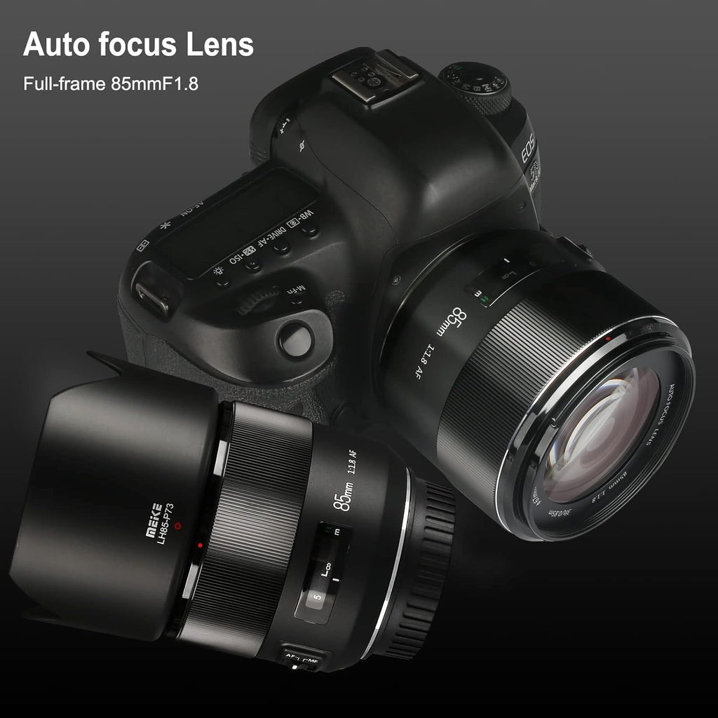 85mm F1.8 Full Frame Auto Focus Lens for EF Mount Digital SLR Cameras A8168