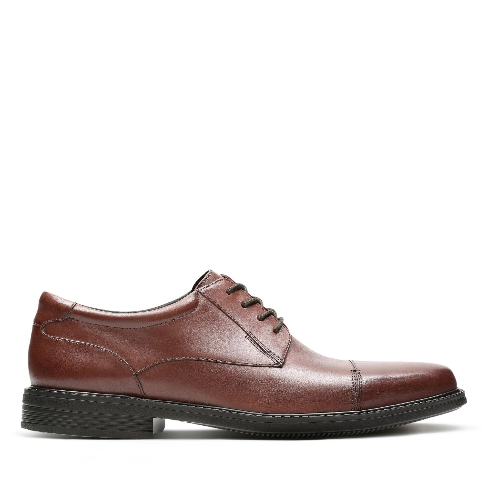 Brown Cap Toe Shoes L4157