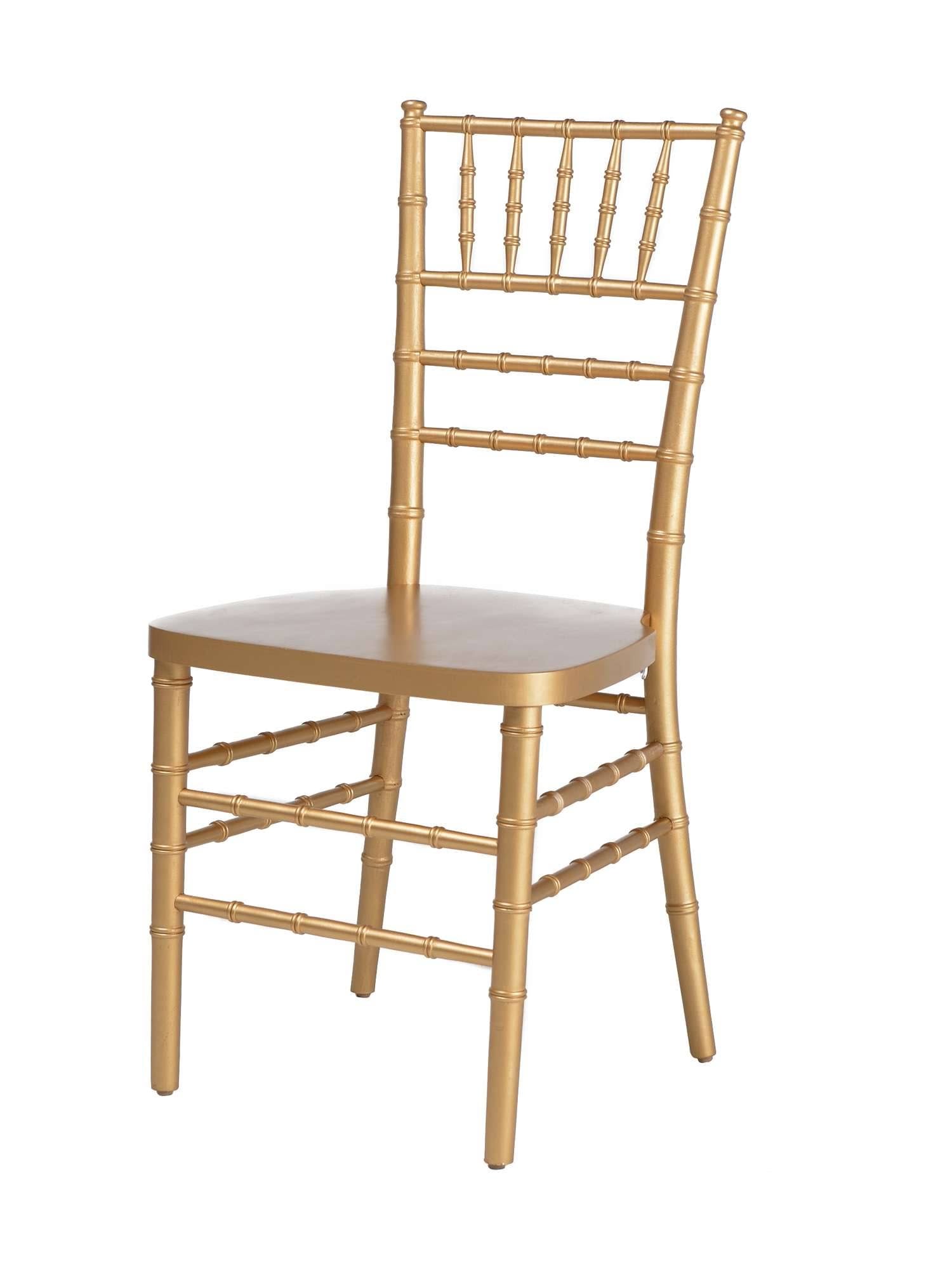 Gold Wood Chiavari Chair L5496