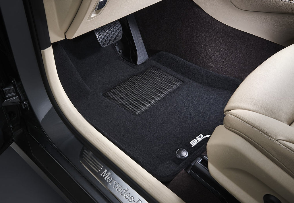 3D MAXpider ELEGANT Floor Mat (BLACK) Full Set X824415