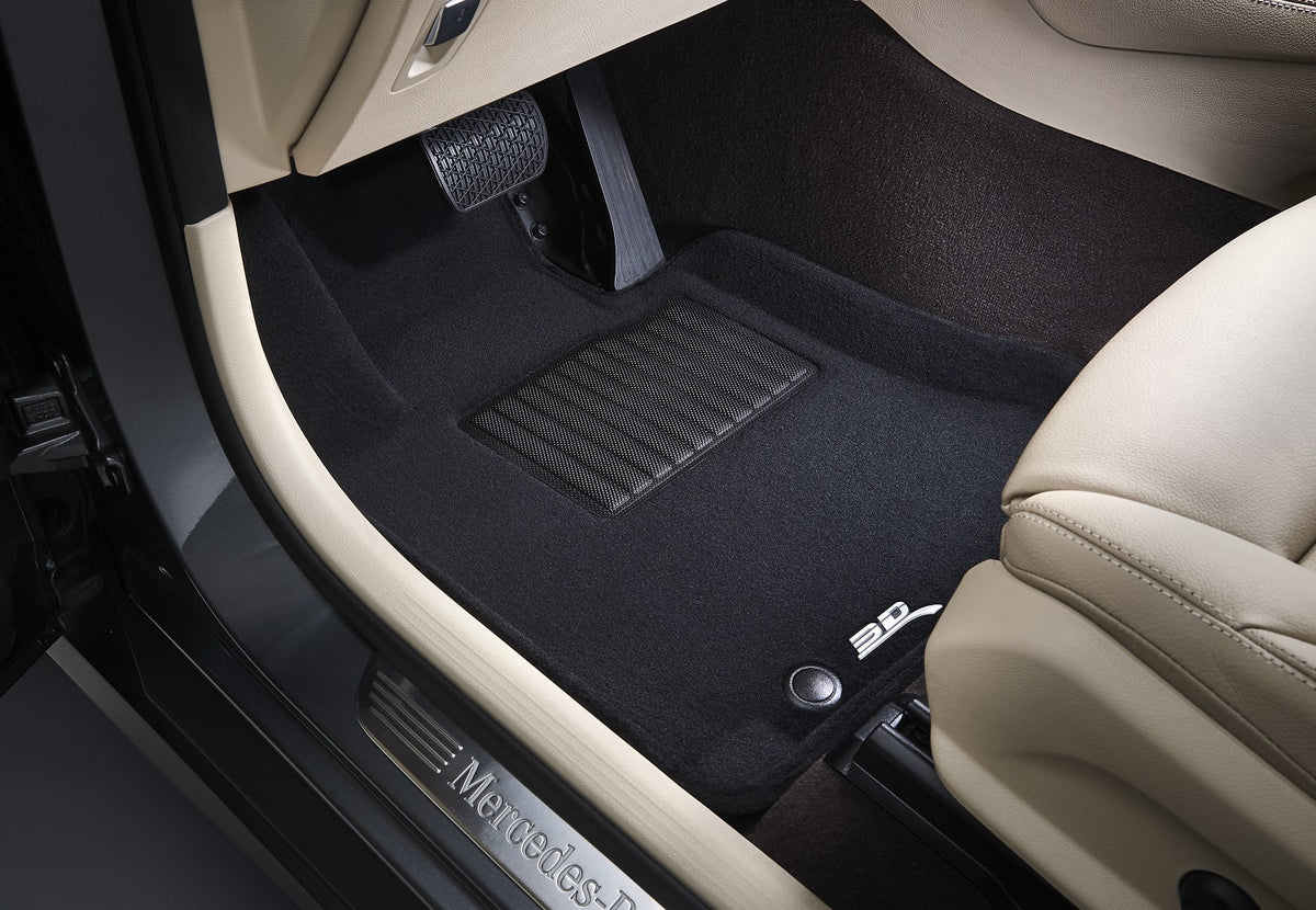 3D MAXpider ELEGANT Floor Mat (BLACK) Full Set X824415