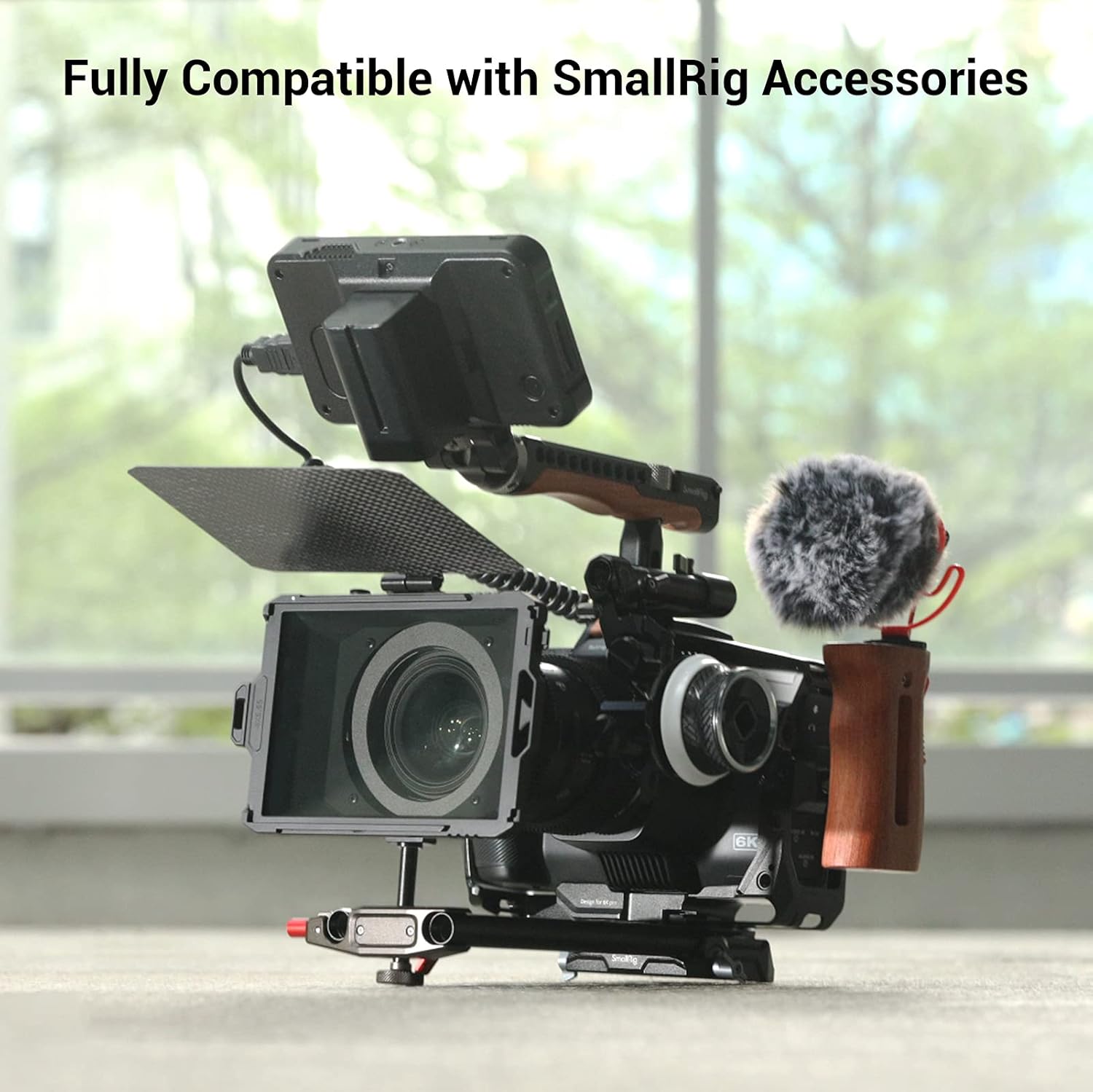 Mini Matte Box for 67mm/72mm/77mm/82mm/95mm Lenses M122