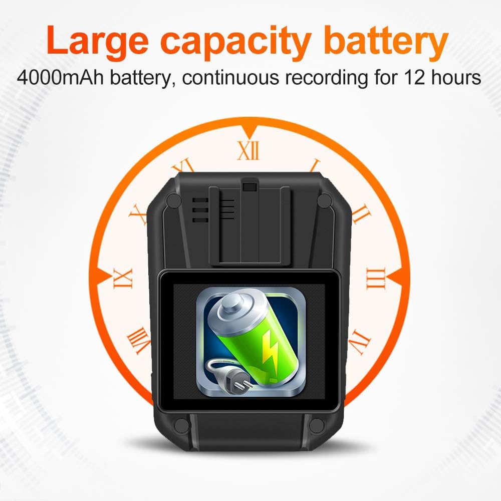 Body Worn Camera with 32GB Memory and 4000mAh Battery G9087