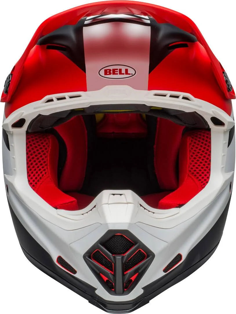 Black-White-Red MIPS Motocross Helmet W5051