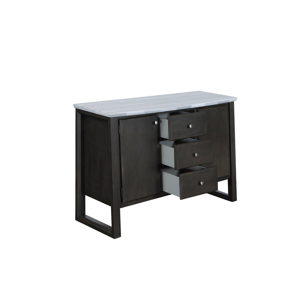 Marble Gray Oak Server Z519027