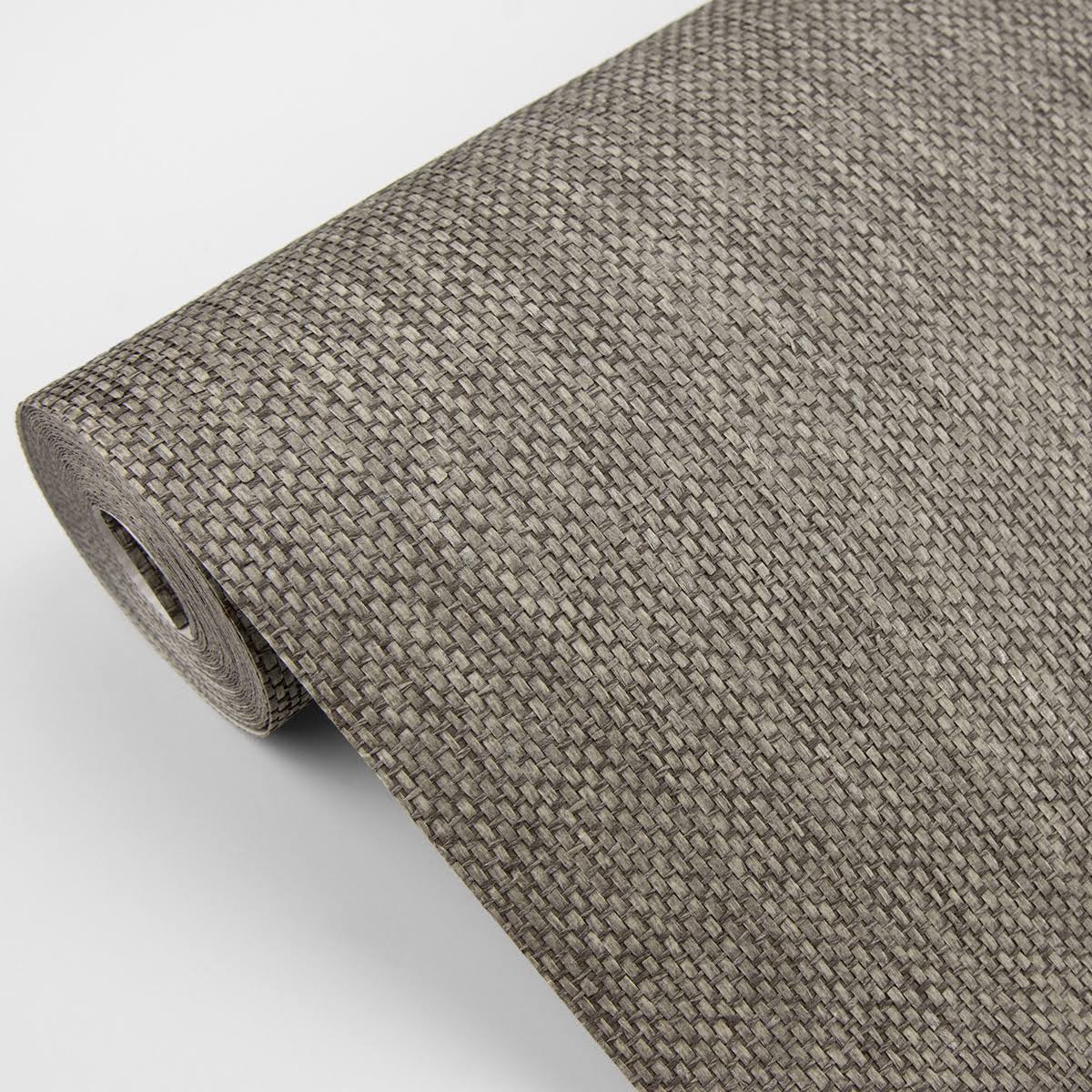 Taupe Paper Weave Wallpaper J73530