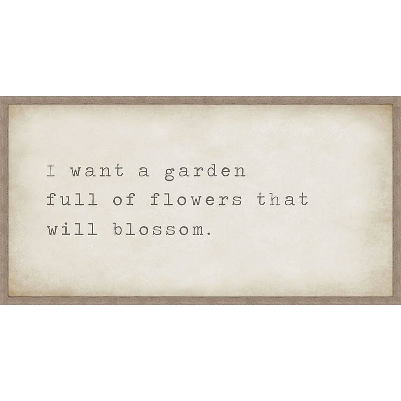 Beige Framed Textual Art R92271