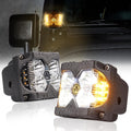 LED Strobe Light Pods with Yellow & Green Lights, Pack of 2 T51267
