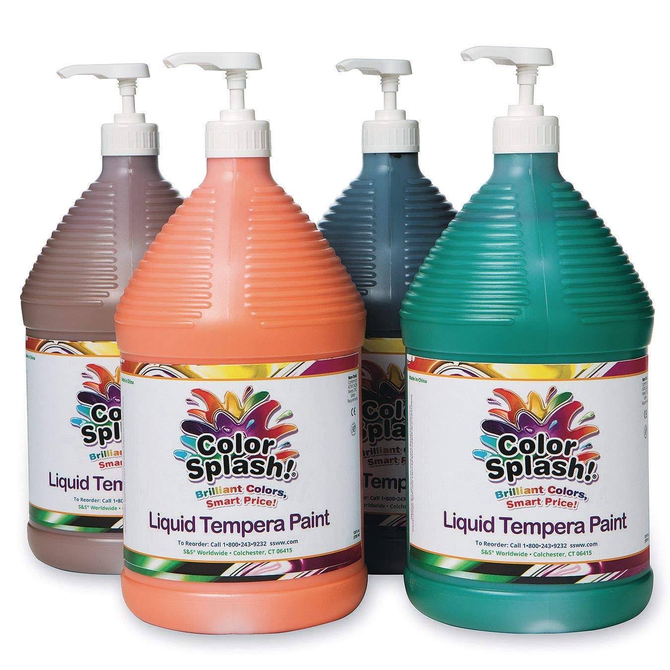 128 oz Liquid Tempera Paint Set A1127