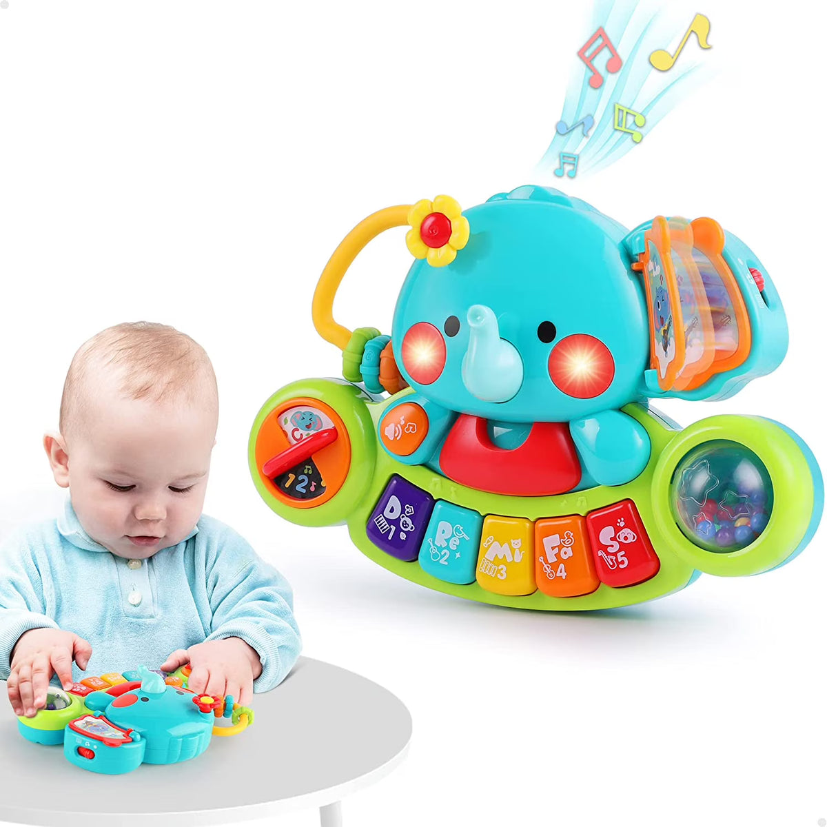 Musical Piano Keyboard Sensory Toy for Toddlers Q1921
