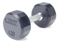 12-Sided Rubber Encased Dumbbell N3940