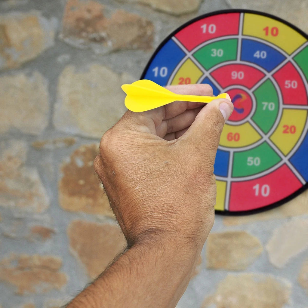 Sticky Ball Shooting Toy Party Game Supplies (30cm, 6pcs Sticky Ball and 6pcs Darts) C724130