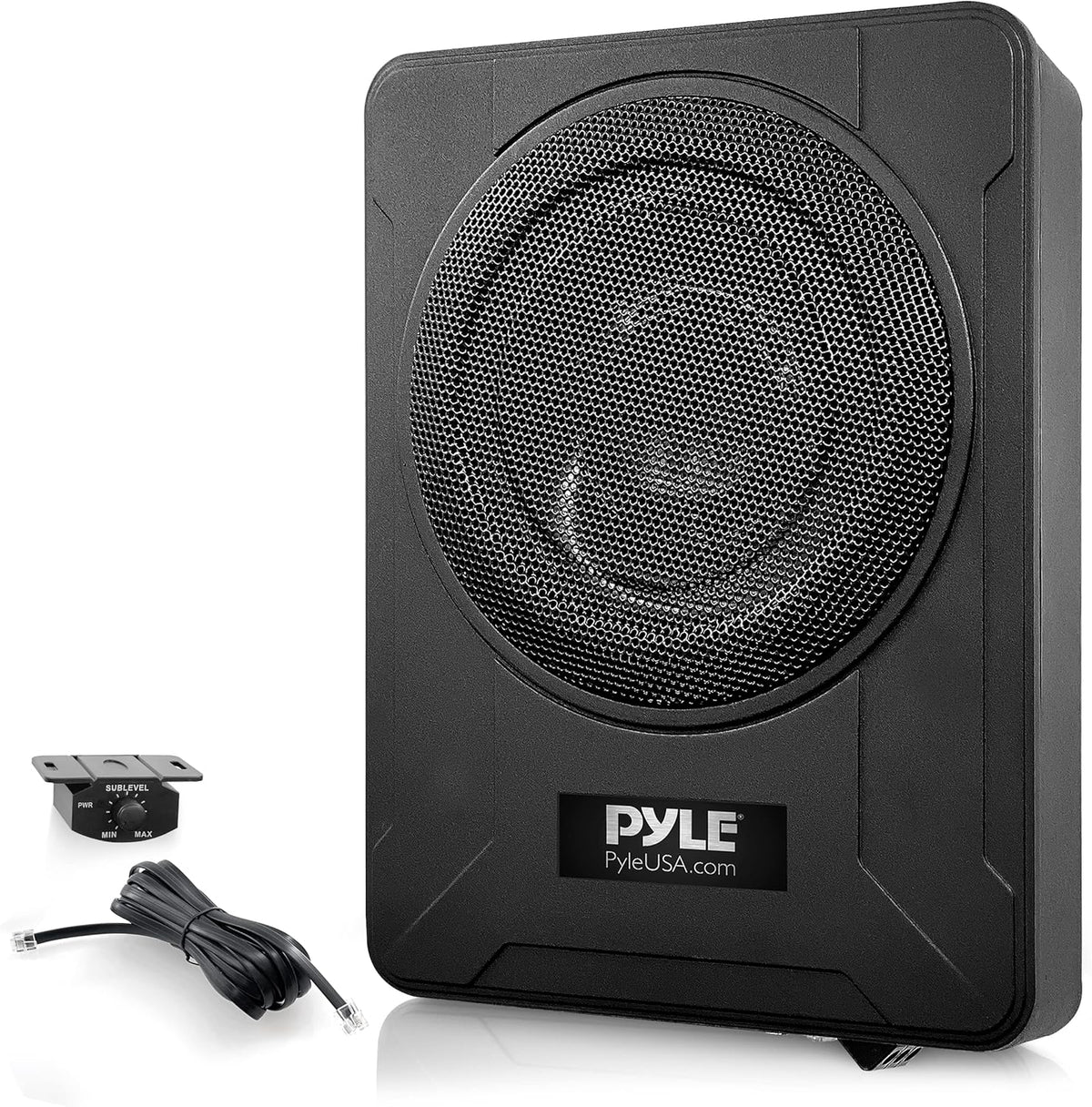 8-Inch Low-Profile Amplified Marine Subwoofer System F7441