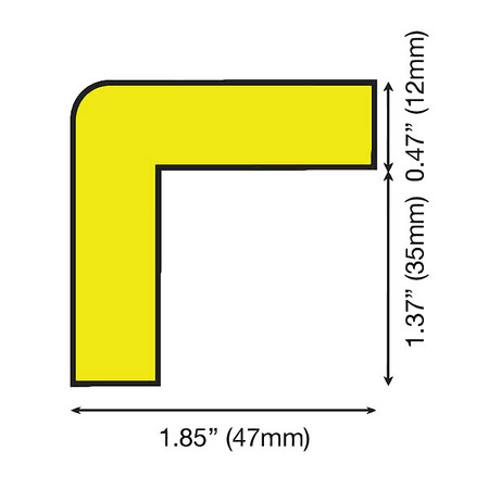 White Corner Guard S45620
