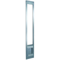 Electric Cat Flap Patio Door Insert 7 in. x 9 in. Lockable Aluminum D117