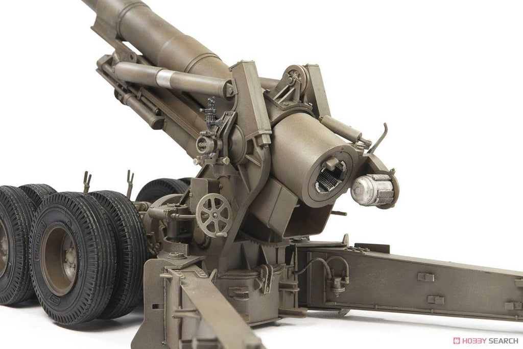 WWII 8 inch Howitzer M1 1/35 Scale Plastic Model Kit O3743